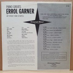 PIANO GREATS / ERROL GARNER, ART TATUM, MIKE DI NAPOLI - LP 2.EL PLAK