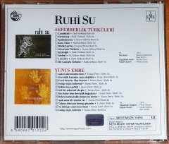 RUHİ SU - SEFERBERLİK TÜRKÜLERİ / YUNUS EMRE - CD İMECE 2.EL