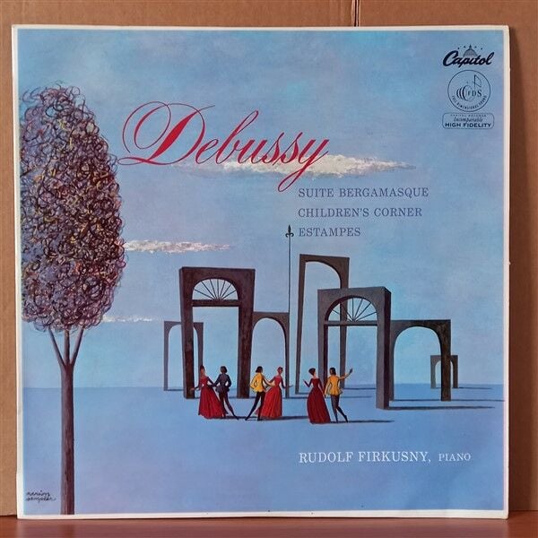 DEBUSSY: SUITE BERGAMASQUE, CHILDREN'S CORNER, ESTAMPES / RUDOLF FIRKUSNY, PIANO (1956) - LP 2.EL PLAK