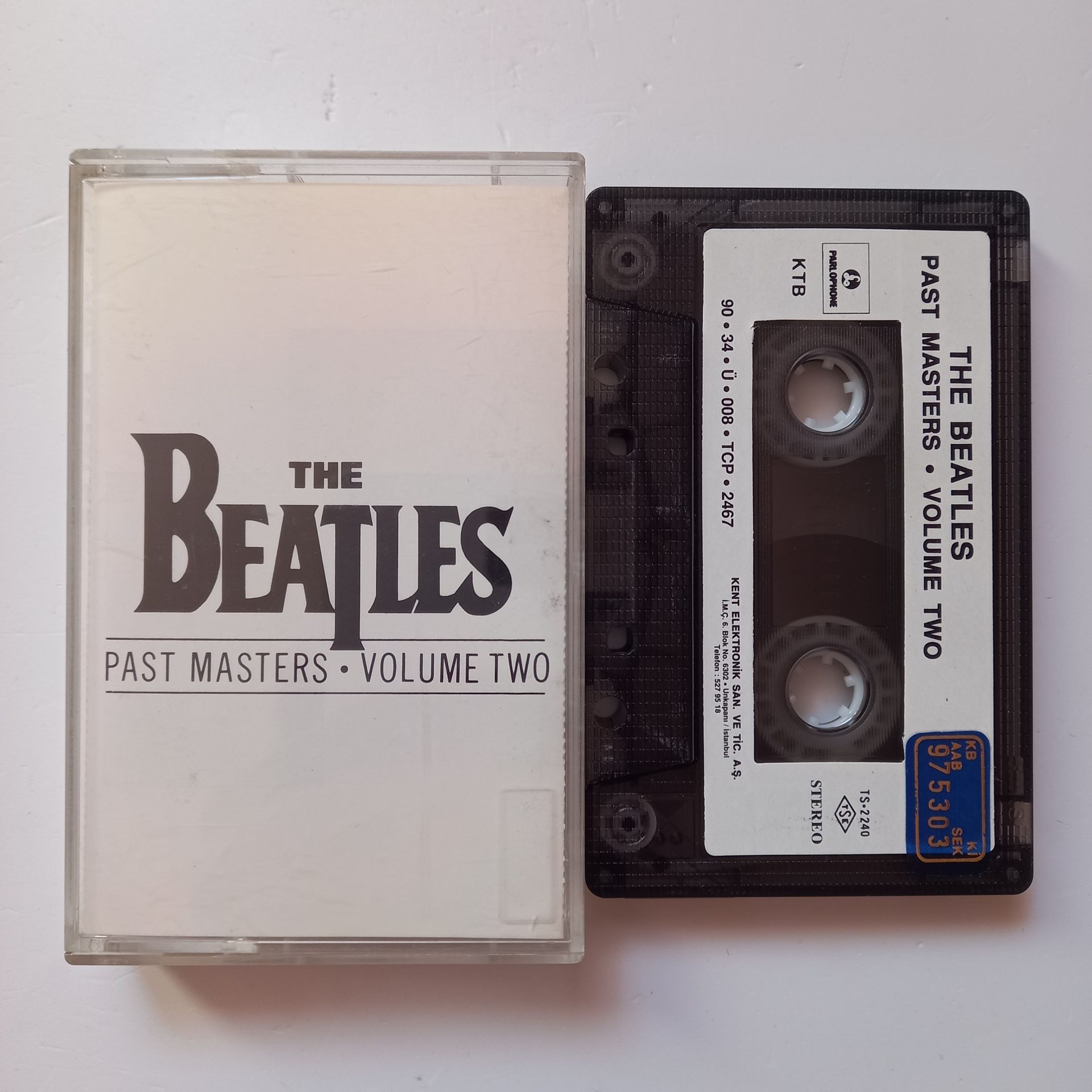 THE BEATLES - PAST MASTERS / VOLUME TWO (2002) - KASET SIFIR