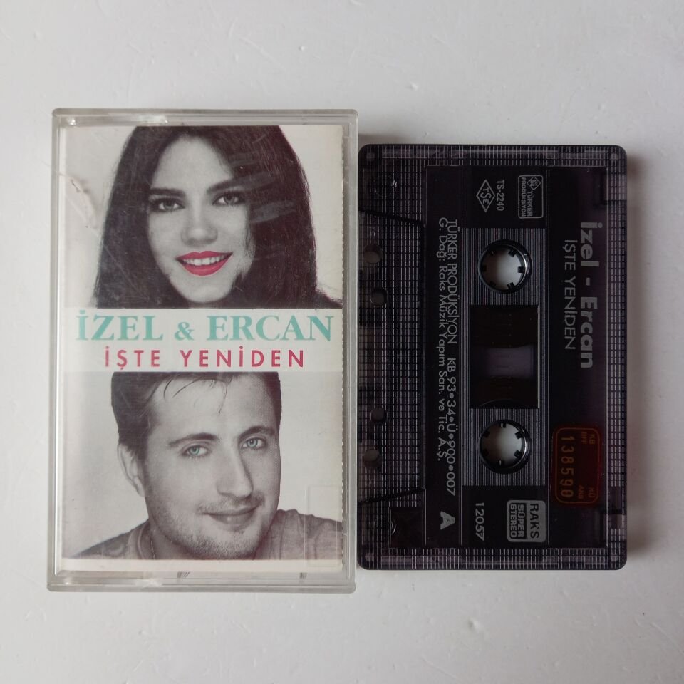 İZEL & ERCAN - İŞTE YENİDEN (1993) - KASET 2.EL