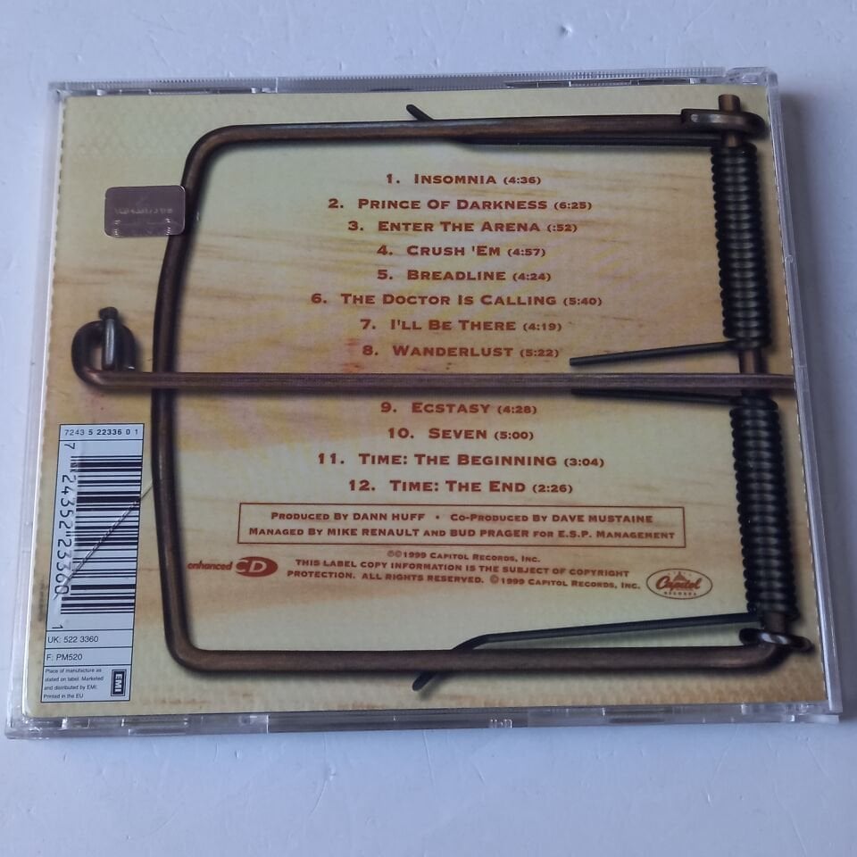 MEGADETH – RISK (1999) - 2CD 2.EL