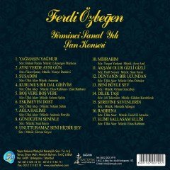 FERDİ ÖZBEĞEN – 20.SANAT YILI ŞAN KONSERİ - CD DIGIPACK SIFIR