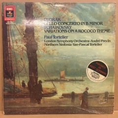 DVORAK CELLO CONCERTO PAUL TORTELIER LSO ANDRE PREVIN 2.EL PLAK
