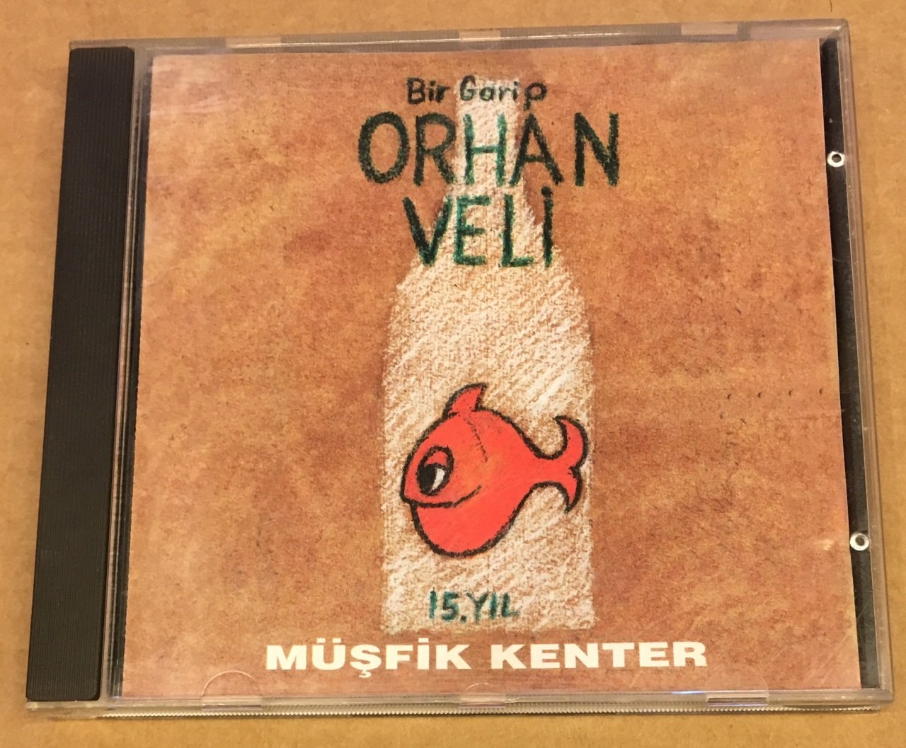 MÜŞFİK KENTER - BİR GARİP ORHAN VELİ - CD NEPA 1995 BASKI 2.EL