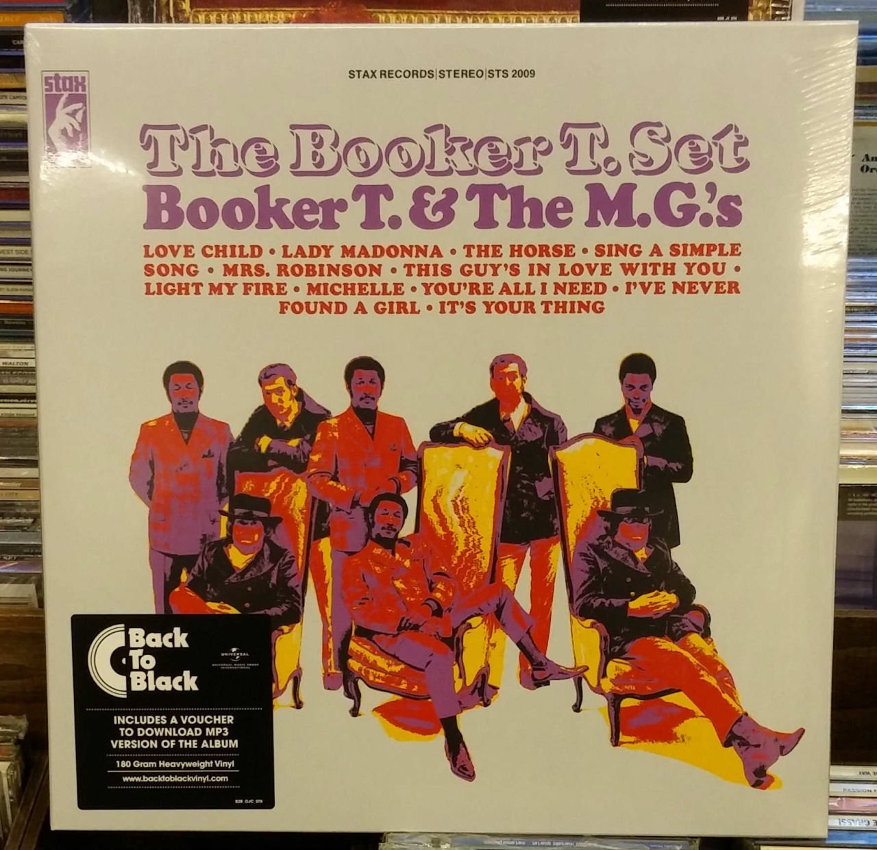 BOOKER T & THE M.G'S - BOOKER T SET (1969) -  LP 180GR 2014 EDITION SIFIR PLAK