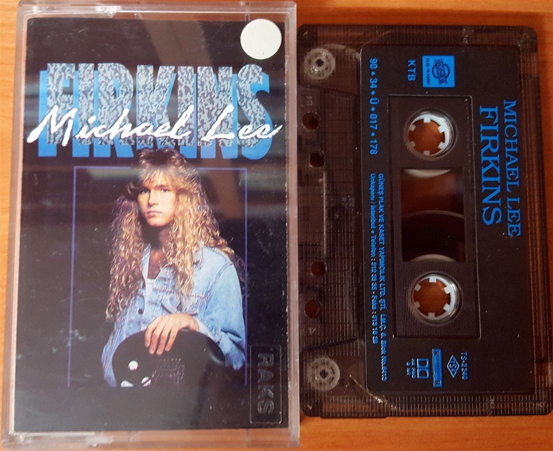MICHAEL LEE FIRKINS - MICHAEL LEE FIRKINS (1990) GUNES CASSETTE MADE IN TURKEY ''USED'' PAPER LABEL