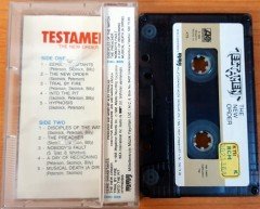 TESTAMENT - THE NEW ORDER (1990) MMY CASSETTE MADE IN TURKEY ''USED'' PAPER LABEL