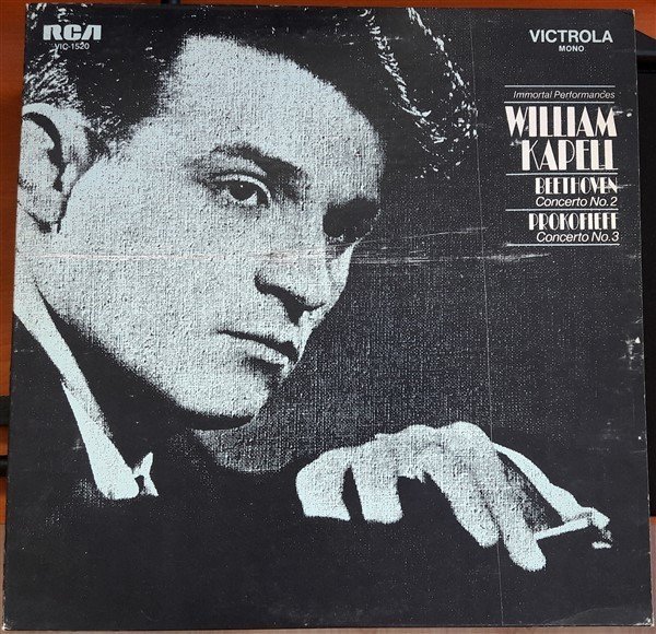 BEETHOVEN: PIANO CONCERTO NO:2, PROKOFIEV: CONCERTO NO:3, WILLIAM KAPELL - LP 2.EL