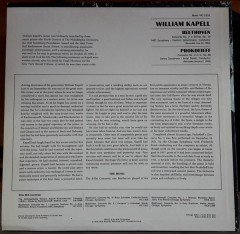 BEETHOVEN: PIANO CONCERTO NO:2, PROKOFIEV: CONCERTO NO:3, WILLIAM KAPELL - LP 2.EL