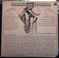MICHAEL McGINNIS - RODEO & GYPSIES (1973) - PLAK 2.EL