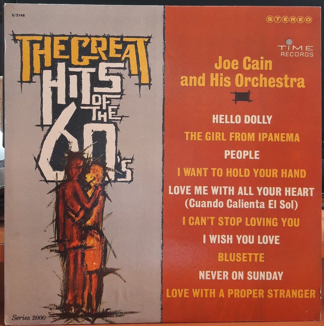 THE GREAT HITS OF THE 60'S - JOE CAIN - PLAK 2.EL