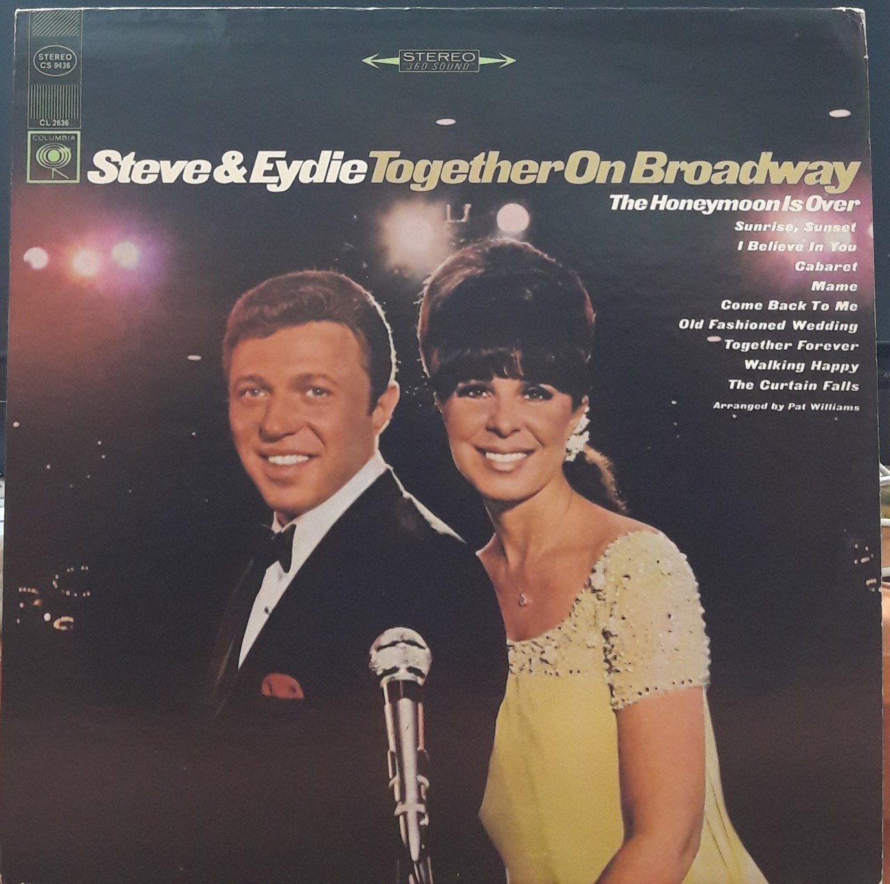 STEVE LAWRENCE & EYDIE GORME - TOGETHER ON BROADWAY - PLAK 2.EL