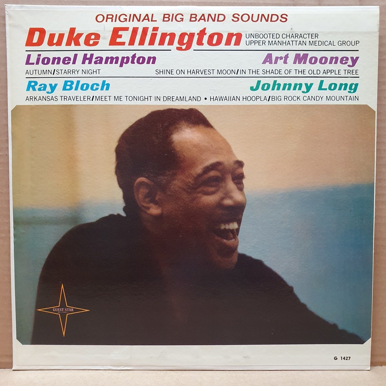 ORIGINAL BIG BAND SOUNDS / DUKE ELLINGTON, LIONEL HAMPTON, ART MOONEY, RAY BLOCH - LP 2.EL PLAK