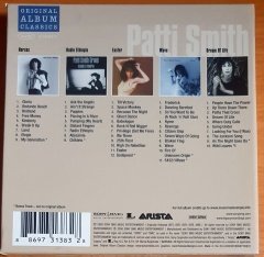 PATTI SMITH - ORIGINAL ALBUM CLASSICS / HORSES, RADIO ETHIOPIA, EASTER, WAVE, DREAMS OF LIFE (2008) - 5CD 2.EL