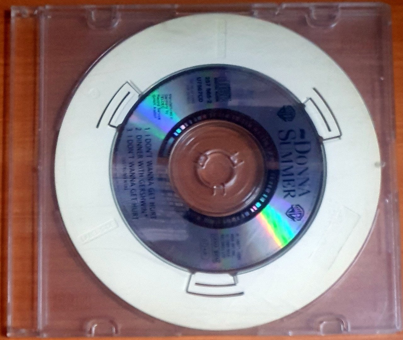 DONNA SUMMER - I DON'T WANNA GET HURT (1989) - CD SINGLE 2.EL