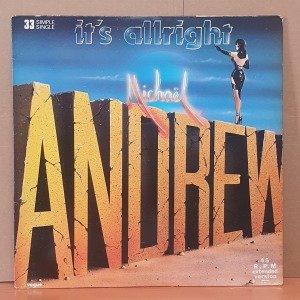 MICHAEL ANDREW - IT'S ALLRIGHT (1984) - 12'' 45RPM MAXI SINGLE 2.EL PLAK