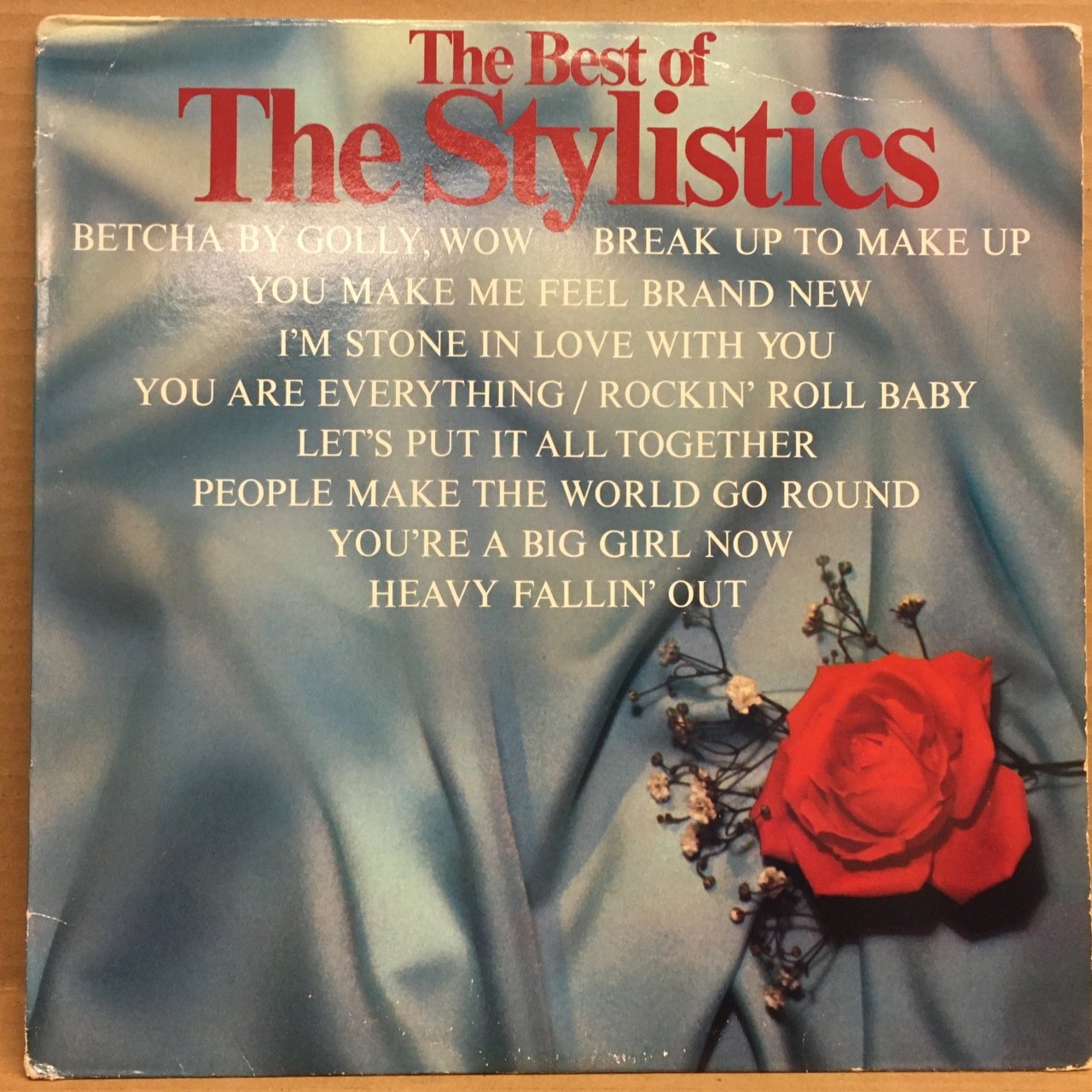 STYLISTICS - THE BEST OF (1985) - LP SOUL FUNK 2.EL PLAK