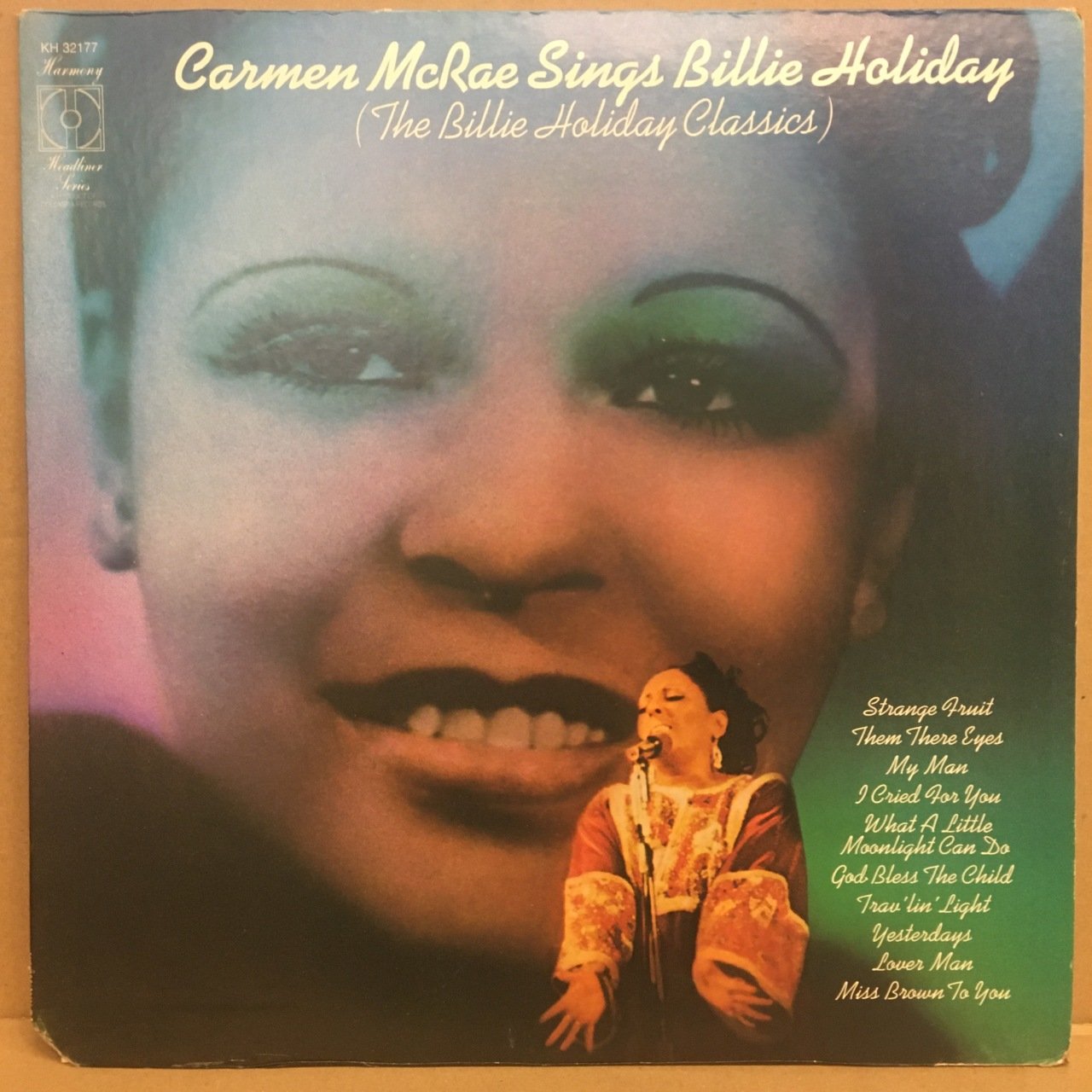 CARMEN MCRAE SINGS BILLIE HOLIDAY 2.EL PLAK