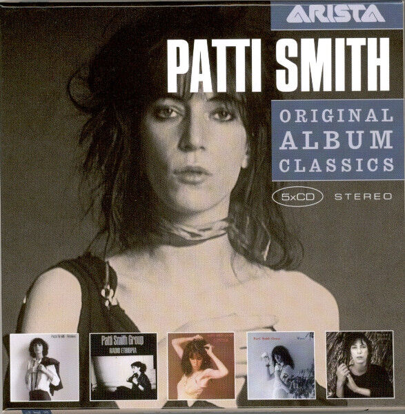 PATTI SMITH - ORIGINAL ALBUM CLASSICS / HORSES, RADIO ETHIOPIA, EASTER, WAVE, DREAMS OF LIFE (2008) - 5CD BOX SET SIFIR
