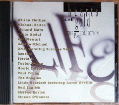 HEARTS OF GOLD - THE POP COLLECTION / WILSON PHILLIPS, MICHAEL BOLTON, RICHARD MARX, PAULA ABDUL, ROD STEWART, GEORGE MICHAEL, ROXETTE, PAUL YOUNG (1991) FOUNDATION RECORDS CD 2.EL