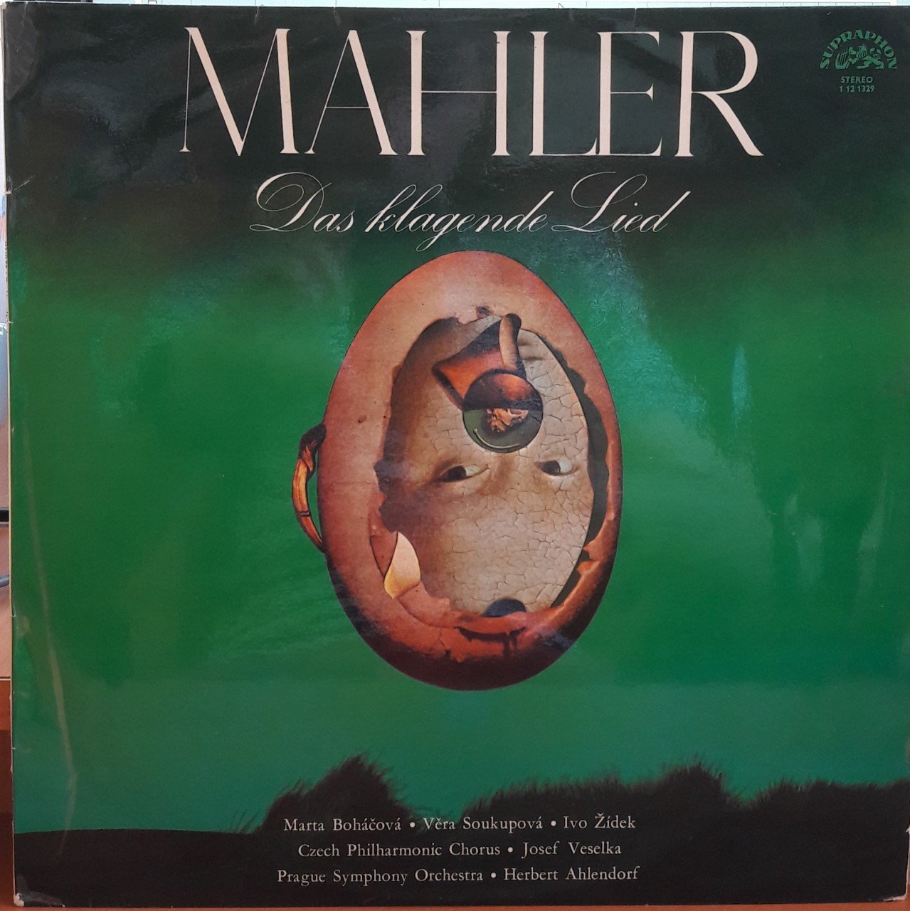 MAHLER: DAS KLAGENDE LIED (THE SONG OF LAMENT), PRAGUE SYMPHONY ORCHESTRA, HERBERT AHLENDORF - PLAK 2.EL