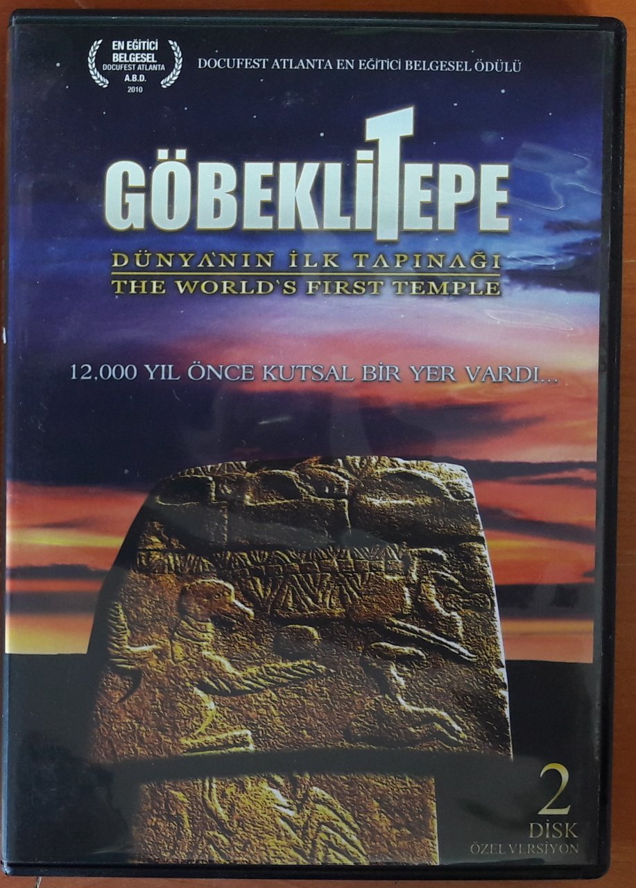 GÖBEKLİTEPE DÜNYA'NIN İLK TAPINAĞI - AHMET TURGUT YAZMAN - 2DVD 2.EL