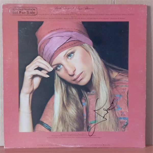 BARBRA STREISAND – LAZY AFTERNOON (1975) - LP 2.EL PLAK