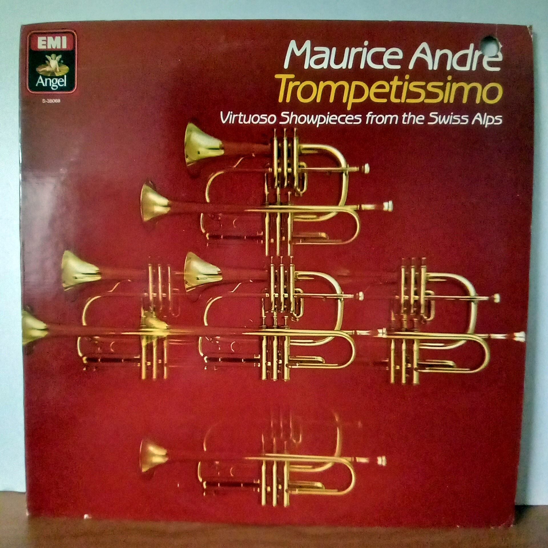 MAURICE ANDRE – TROMPETISSIMO / VIRTUOSO SHOWPIECES FROM THE SWISS ALPS (1983) - LP 2.EL PLAK