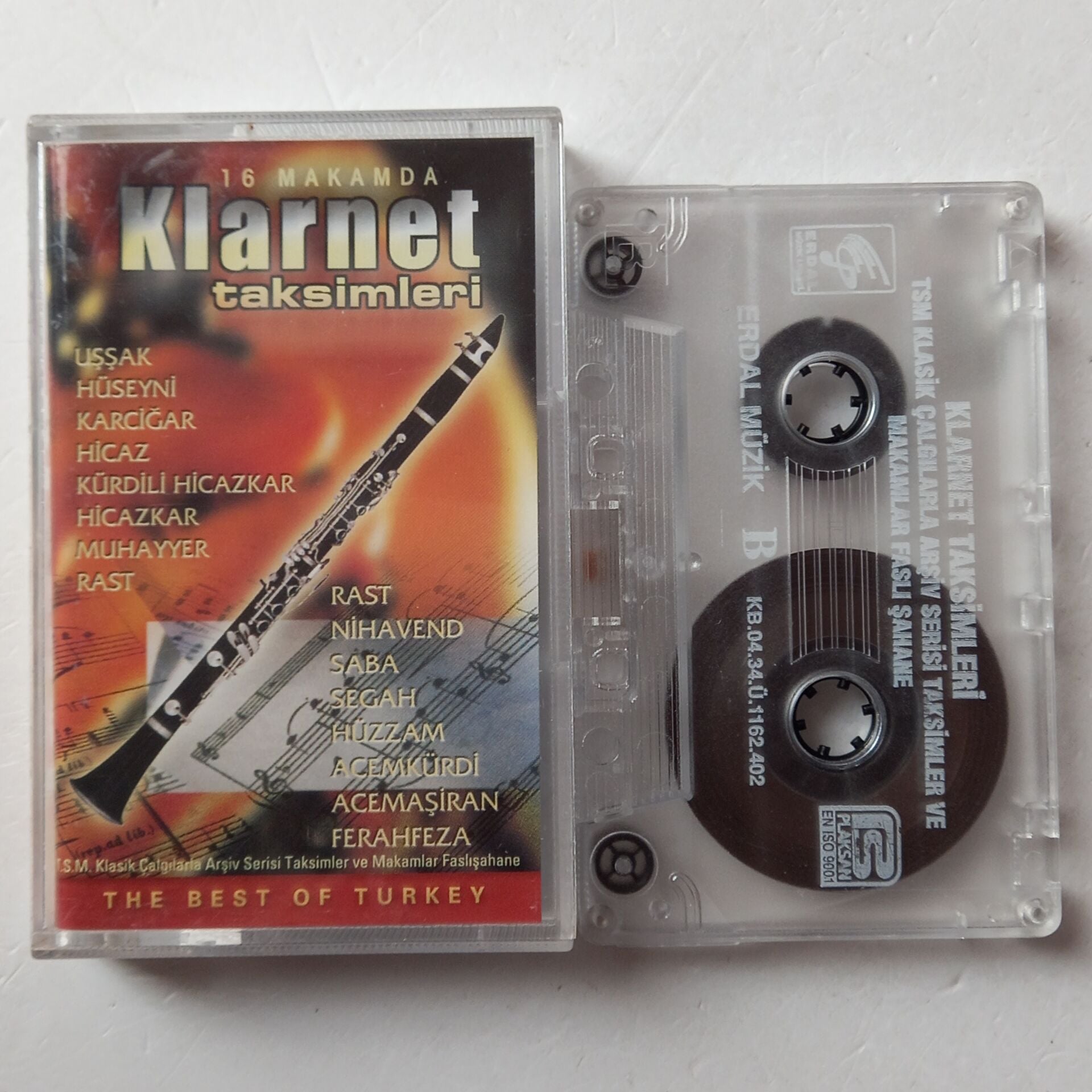 16 MAKAMDA KLARNET TAKSİMLERİ (2004) - KASET 2.EL