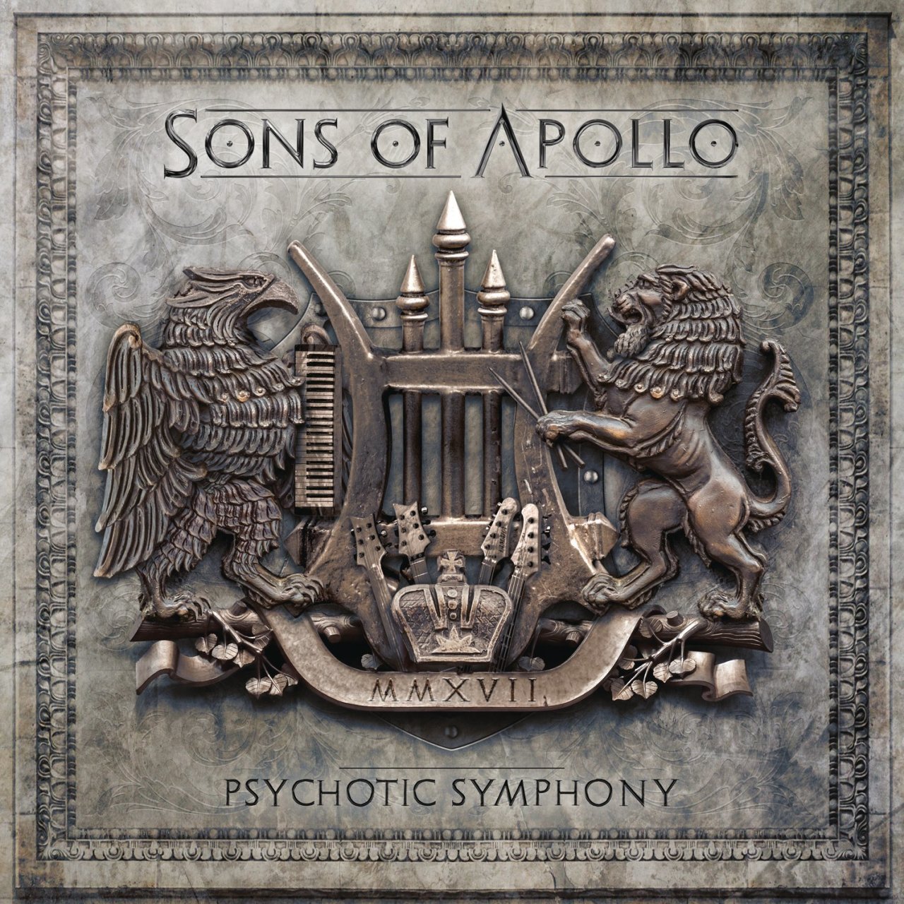 SONS OF APOLLO - PSYCHOTIC SYMPHONY (2017) - 2LP + CD INSIDE OUT 180GR SIFIR PLAK