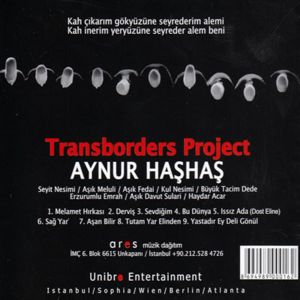 AYNUR HAŞHAŞ - TRANSBORDERS PROJECT (2010) - CD ÇAĞDAŞ HALK MÜZİĞİ SIFIR
