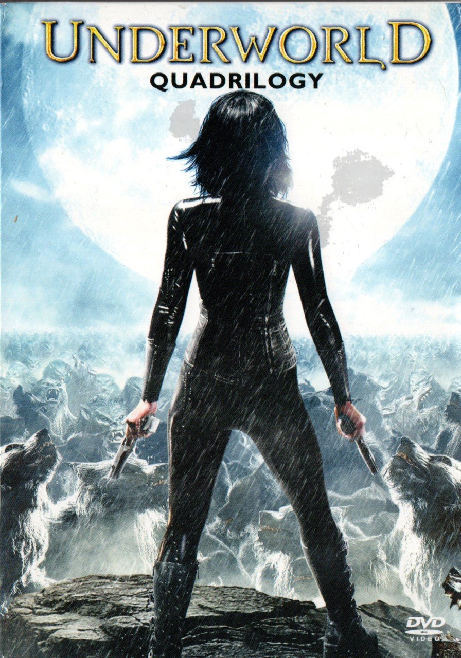 UNDERWORLD QUADRILOGY -  KARANLIKLAR ÜLKESİ DÖRTLEME - 4DVD KUTU 2.EL