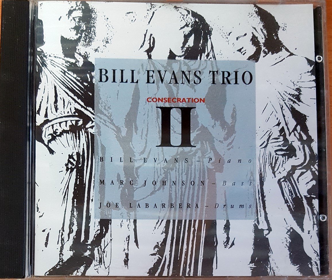 BILL EVANS TRIO - CONSECRATION II / MARC JOHNSON JOE LABARBERA (1990) MADE IN WEST GERMANY / TIMELESS RECORDS CD 2.EL