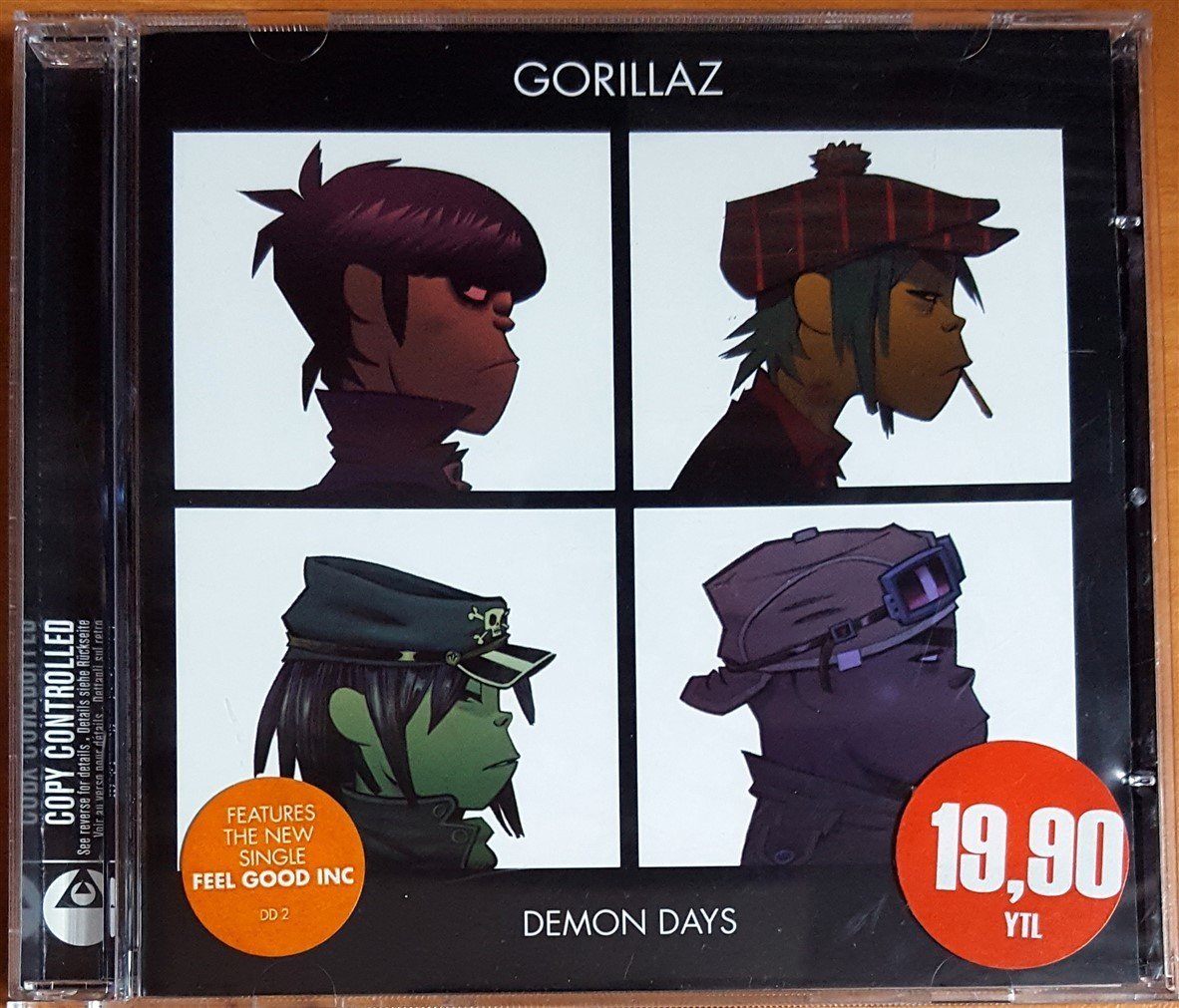 GORILLAZ - DEMON DAYS (2005) CD 2.EL