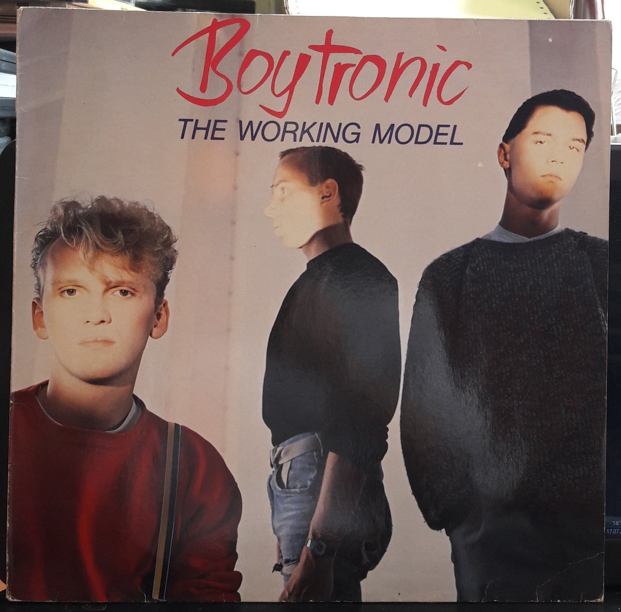 BOYTRONIC - THE WORKING MODEL (1983) - PLAK 2.EL