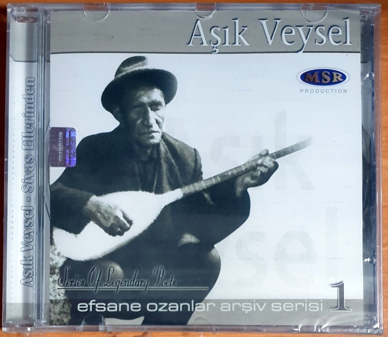 AŞIK VEYSEL - SİVAS ELLERİNDEN / EFSANE OZANLAR ARŞİV SERİSİ 1 - CD SIFIR