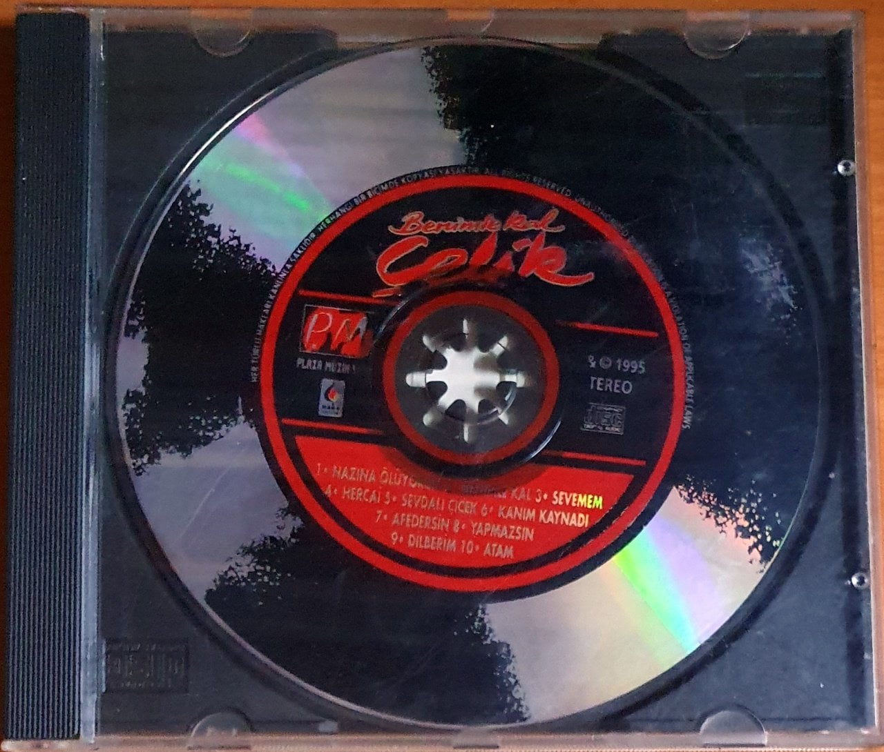 ÇELİK - BENİMLE KAL (1995) - CD PLAZA MÜZİK 2.EL