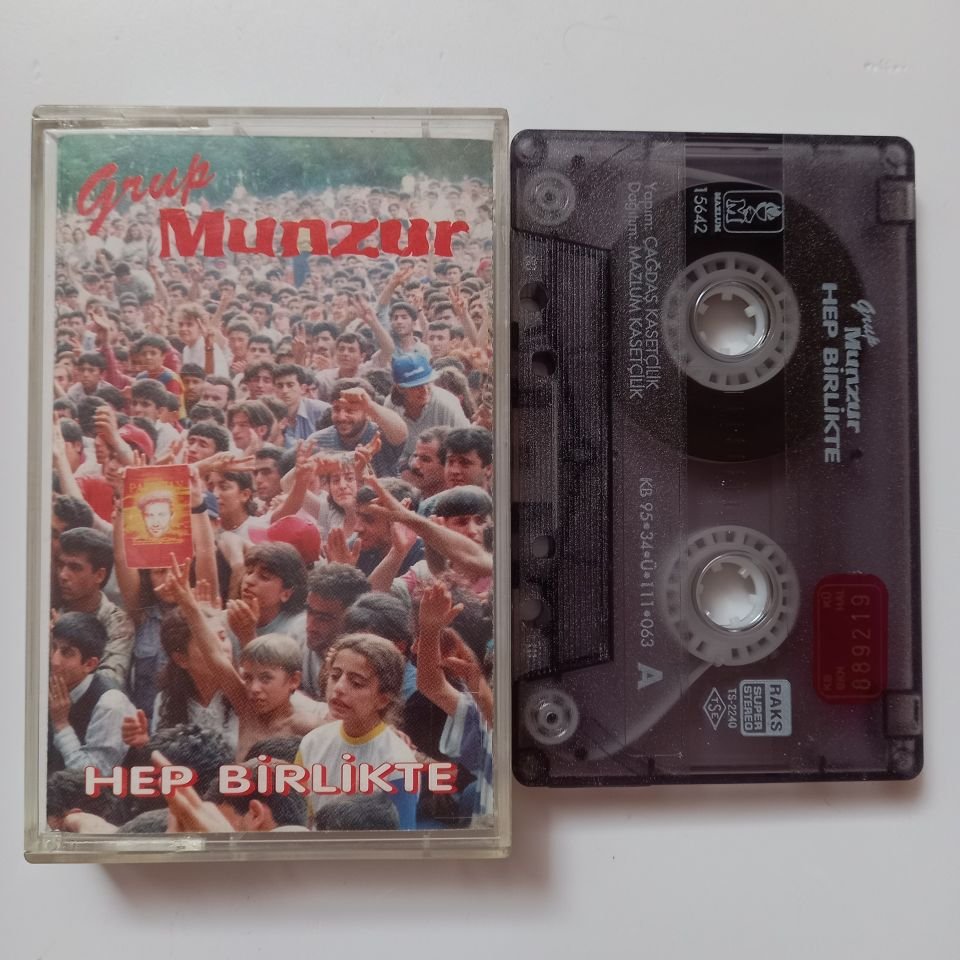 GRUP MUNZUR - HEP BİRLİKTE (1995) - KASET 2.EL