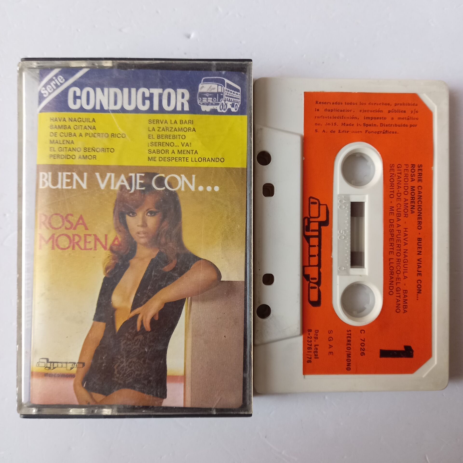 ROSA MORENA - BUEN VIAJE CO... - KASET 2.EL