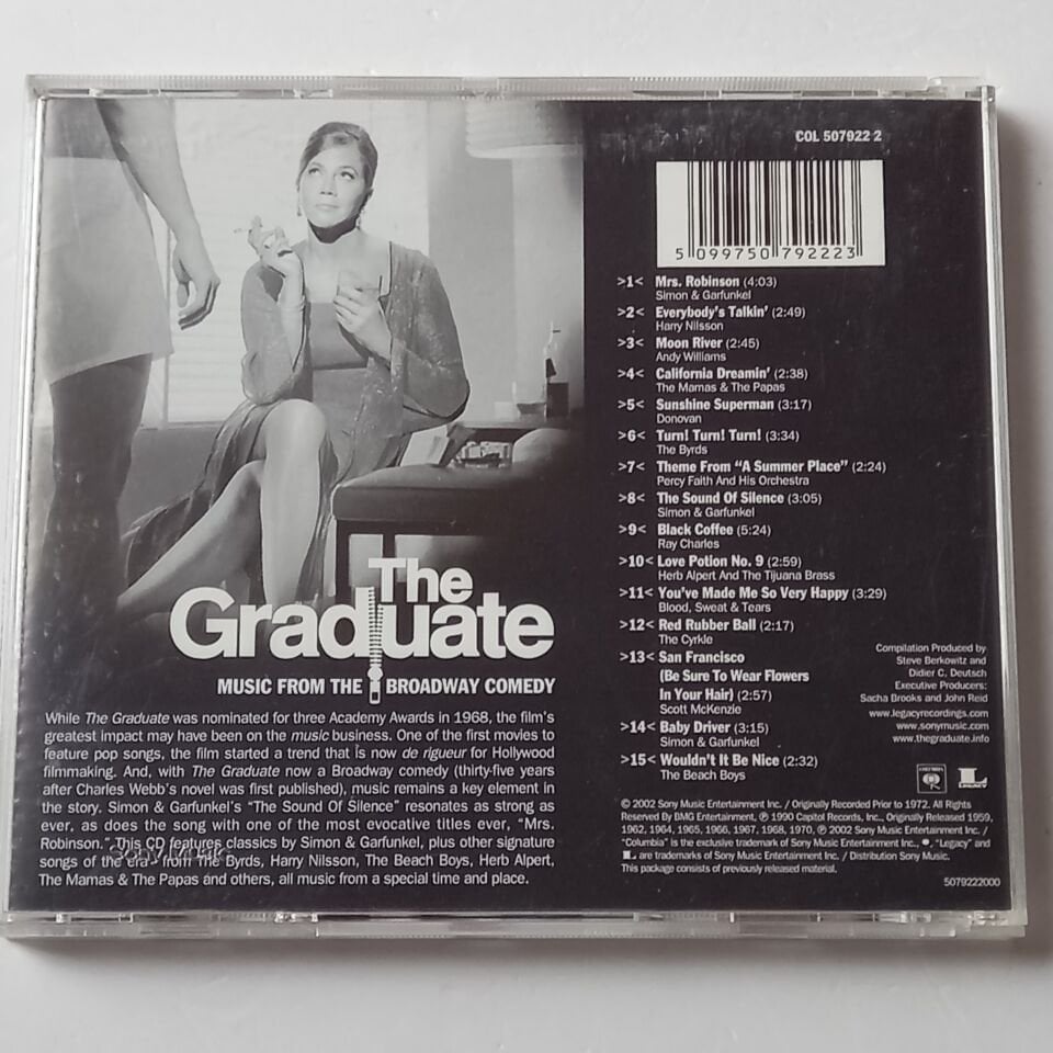 THE GRADUATE / MUSIC FROM THE HIT WEST END COMEDY (2002) - CD 2.EL