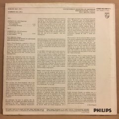 MAHLER SYMPHONY NO.4, BERNARD HAITINK (1977) 2.EL PLAK
