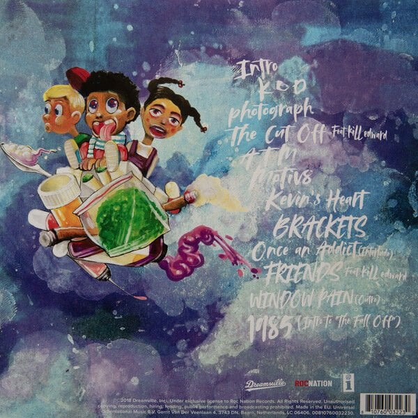 J COLE - KOD (2018) - LP SIFIR PLAK