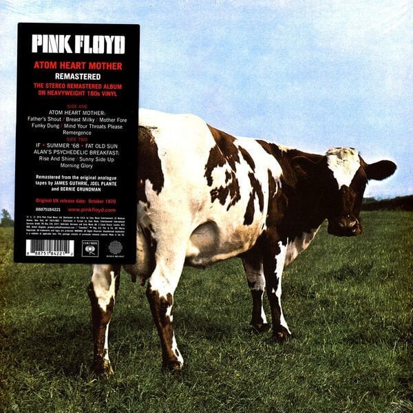 PINK FLOYD - ATOM HEART MOTHER (1970) - LP 180GR 2016 GATEFOLD EDITION SIFIR PLAK