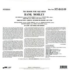 HANK MOBLEY - NO ROOM FOR SQUARES (1964) - PLAK SIFIR