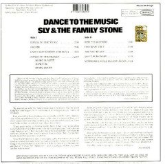 SLY & THE FAMILY STONE - DANCE TO THE MUSIC (1968) - LP 180GR 2015 EDITION SIFIR PLAK