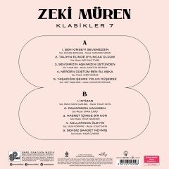ZEKİ MÜREN - KLASİKLER 7 - LP SIFIR PLAK