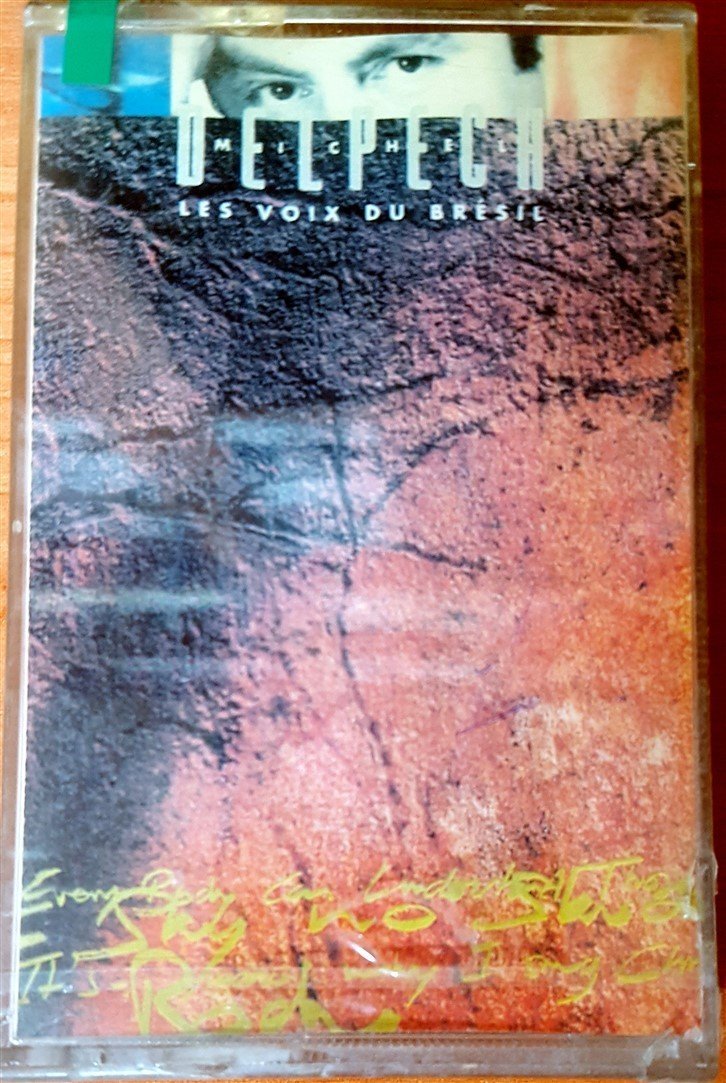 MICHEL DELPECH - LES VOIX DU BRESIL (1991) TOPKAPI CASSETTE MADE IN TURKEY ''NEW'' PAPER LABEL