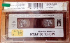 MICHEL DELPECH - LES VOIX DU BRESIL (1991) TOPKAPI CASSETTE MADE IN TURKEY ''NEW'' PAPER LABEL