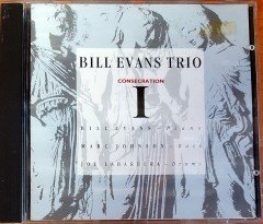 BILL EVANS TRIO - CONSECRATION I / MARC JOHNSON JOE LABARBERA (1990) MADE IN WEST GERMANY / TIMELESS RECORDS CD 2.EL